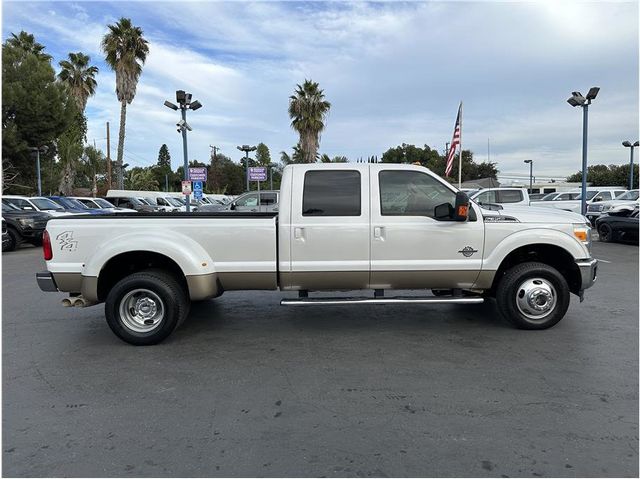 2011 Ford F350 Super Duty Crew Cab LARIAT DUALLY 4X4 NAV BACK UP CAM CLEAN - 22198496 - 3