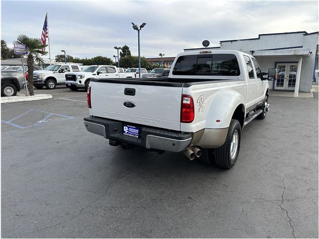 2011 Ford F350 Super Duty Crew Cab LARIAT DUALLY 4X4 NAV BACK UP CAM CLEAN - 22198496 - 4