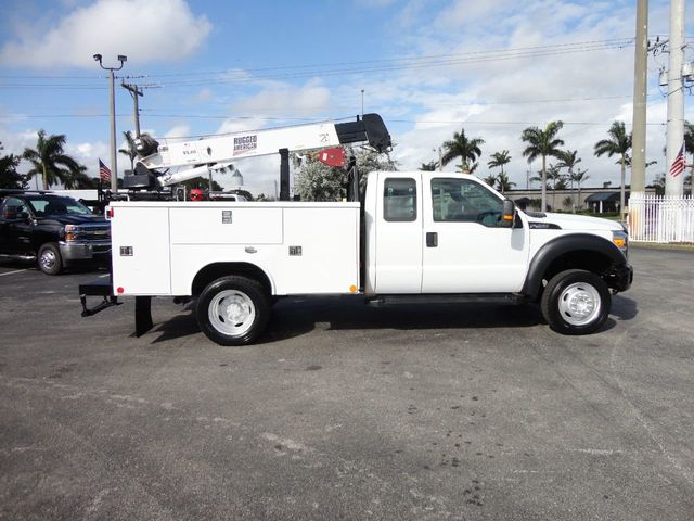 2011 Ford F450 4X4 11FT UTILITY TRUCK BED WITH 16FT 4,000LB CRANE - 17366759 - 5