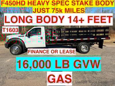 2011 Ford F450HD 14+FT STAKE BODY! JUST 75k MILES! ONE OWNER
