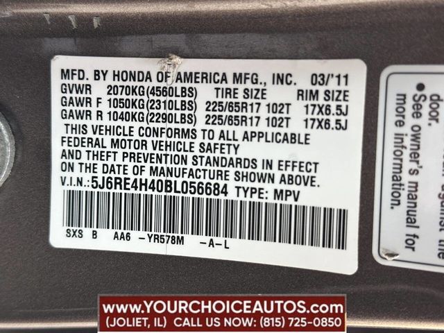 2011 Honda CR-V 4WD 5dr SE - 22817555 - 13