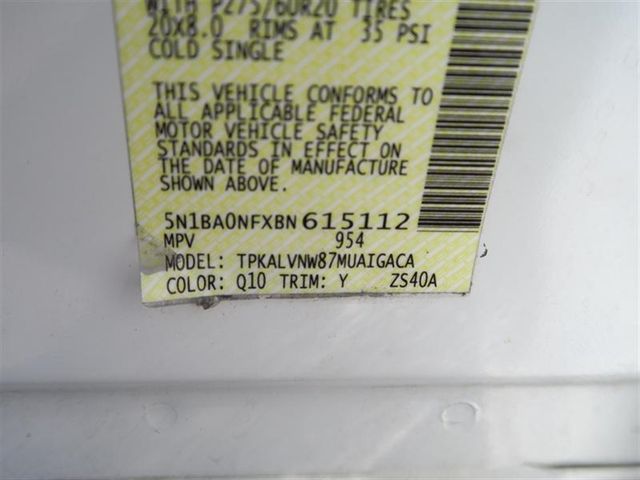 2011 Nissan Armada 2WD 4dr Platinum - 17081835 - 31