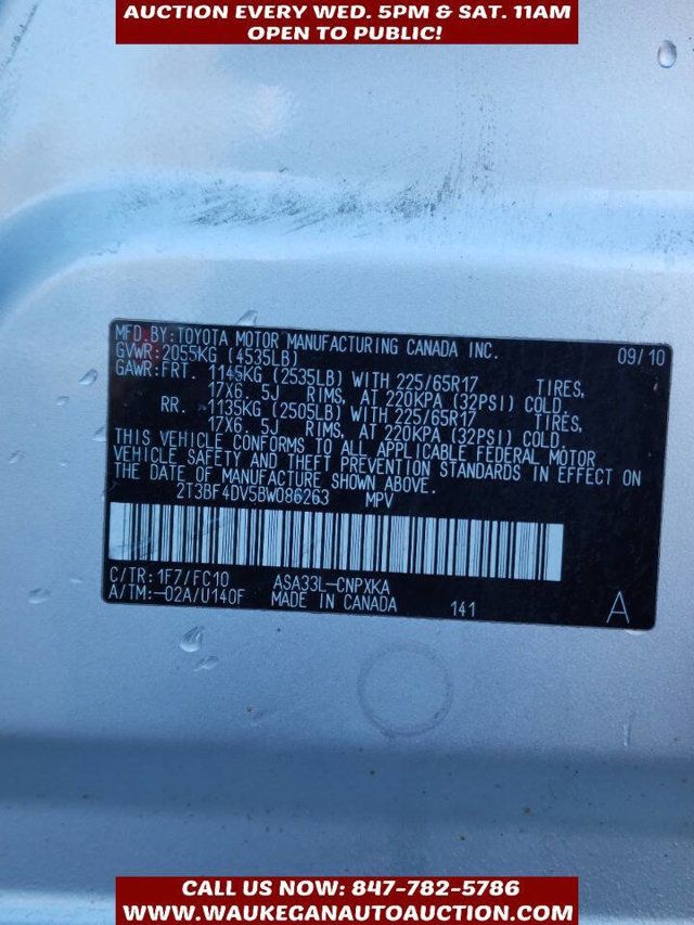 2011 Toyota RAV4 4WD 4dr 4-cyl 4-Speed Automatic - 22936976 - 8