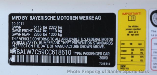 2012 BMW 6 Series 640i - 22935450 - 40