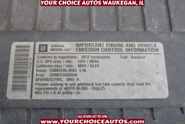 2012 Chevrolet Express Commercial Cutaway RWD 3500 159" WB Work Van - 22223750 - 12