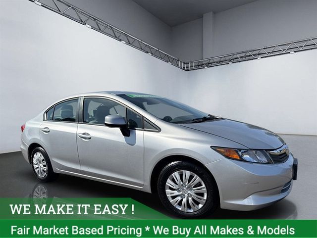 2012 Honda Civic Sedan 4dr Automatic LX - 22921555 - 0