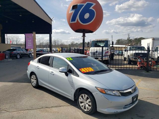 2012 Used Honda Civic Sedan 4dr Automatic LX At Birmingham Auto Auction