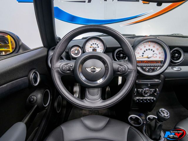 2012 MINI Cooper S Convertible CLEAN CARFAX, 1 OWNER, CONVERTIBLE, 6-SPD MANUAL, HARMAN KARDON - 22936121 - 13