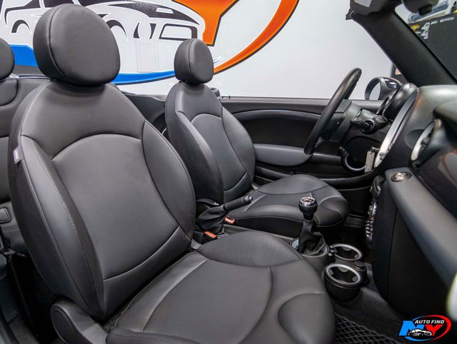 2012 MINI Cooper S Convertible CLEAN CARFAX, 1 OWNER, CONVERTIBLE, 6-SPD MANUAL, HARMAN KARDON - 22936121 - 21