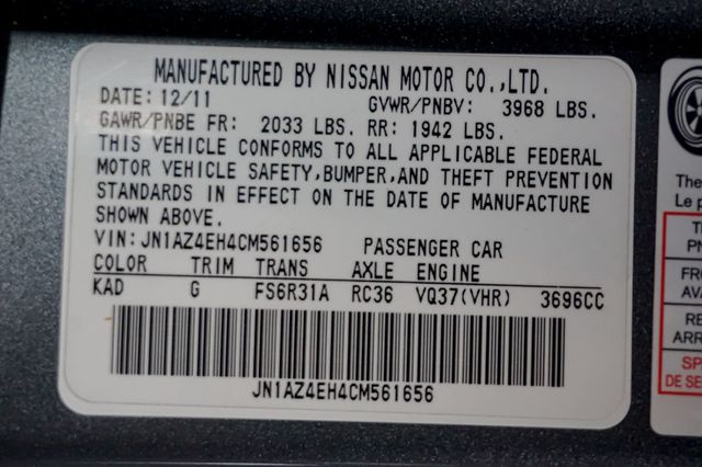 2012 Nissan 370Z *Nismo* *6-Speed Manual* *Only 21k Miles* - 22935264 - 18