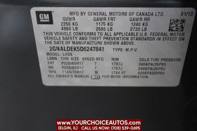 2013 Chevrolet Equinox FWD 4dr LT w/1LT - 22403504 - 25