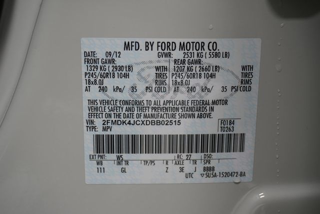 2013 Ford Edge 4dr SEL AWD - 22831781 - 25