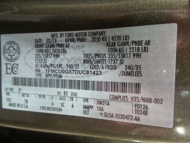 2013 Ford Escape FWD 4dr SE - 15400102 - 9