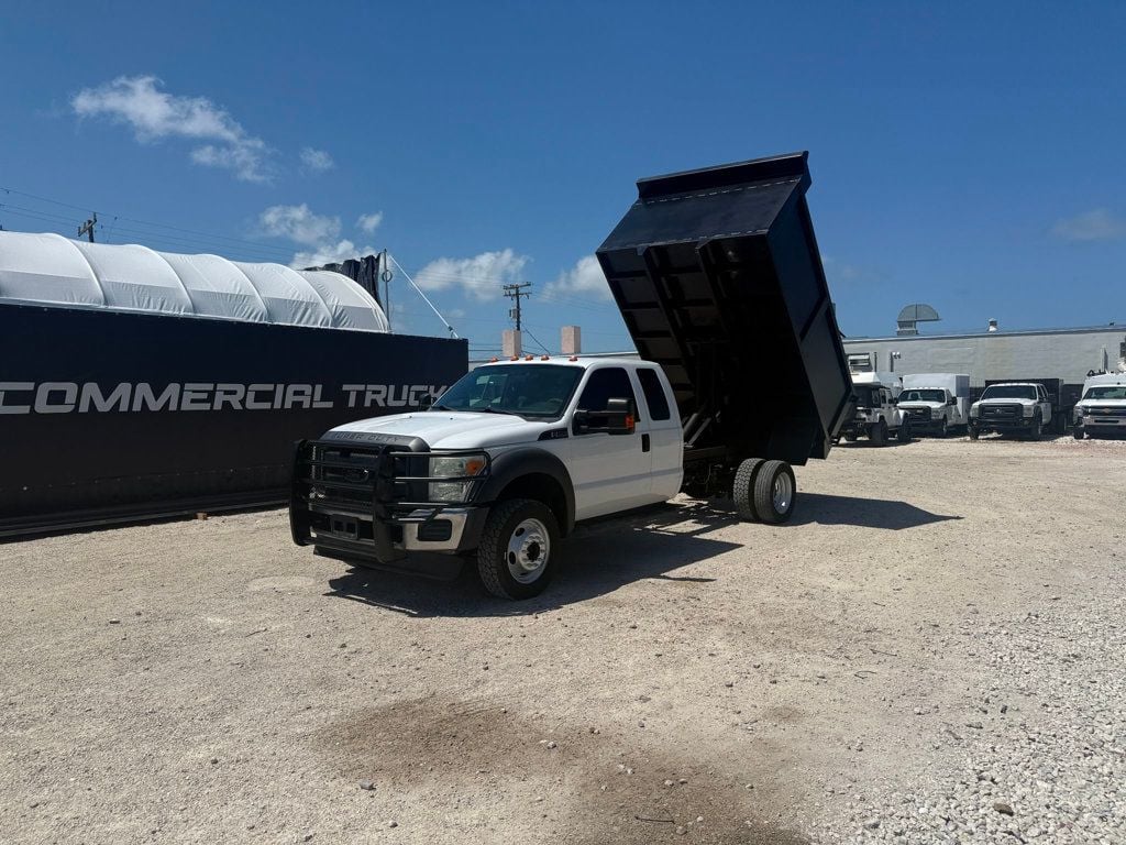 2013 Ford F-550 4X4 Extended Cab Dump Truck  - 22888022 | Video 1