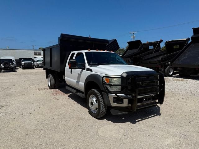 2013 Ford F-550 4X4 Extended Cab Dump Truck  - 22888022 - 13