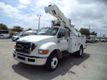 2013 Ford F-650 Gas 40ft Versalift Articulated Telescopic Boom Bucket Truck - 22828971 - 2