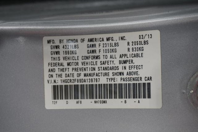 2013 Honda Accord Sedan 4dr I4 CVT EX-L - 22907196 - 32