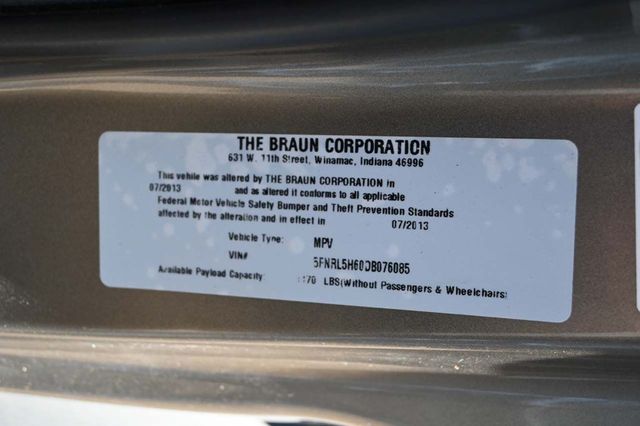 2013 Honda Odyssey 5dr EX-L - 22930476 - 31