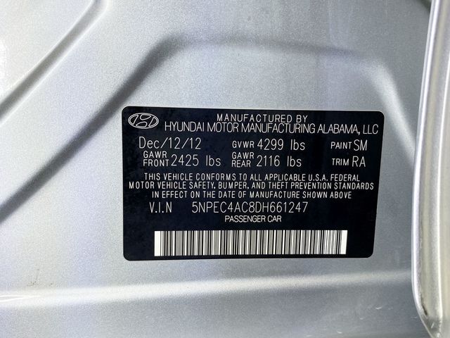 2013 Hyundai Sonata 4dr Sedan 2.4L Automatic SE - 22933334 - 51