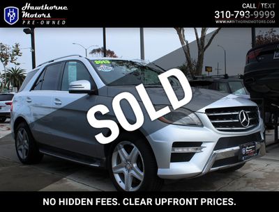 2013 Mercedes-Benz M-Class ML550