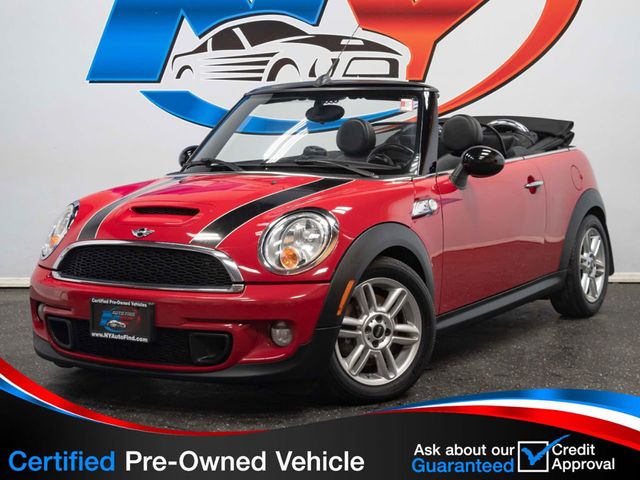 2013 MINI Cooper S Convertible 1 OWNER, CONVERTIBLE, 6-SPD MANUAL, HEATED SEATS, PUNCH LEATHER - 22208633 - 0
