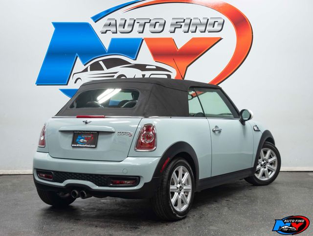 2013 MINI Cooper S Convertible ICE BLUE, CLEAN CARFAX, CONVERTIBLE, HEATED SEATS - 22377891 - 3