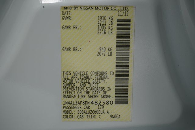 2013 Nissan Altima 4dr Sedan I4 2.5 SV - 22903542 - 25