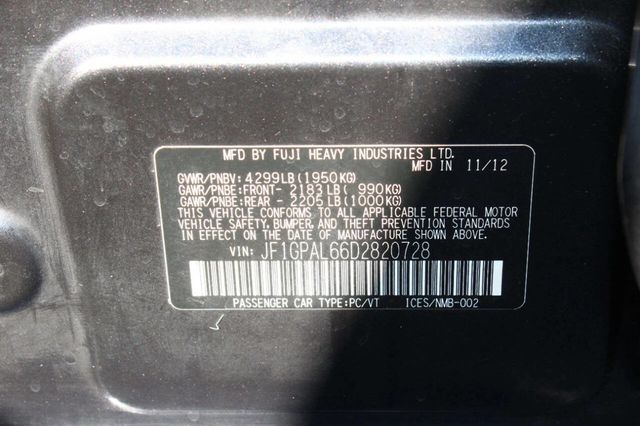 2013 Subaru Impreza Wagon 5dr Automatic 2.0i Sport Premium - 22930550 - 28