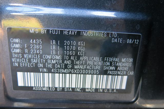 2013 Subaru Legacy 4dr Sedan H4 Automatic 2.5i Limited - 22934903 - 35