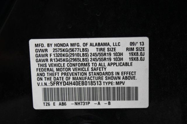 2014 Acura MDX AWD 4dr Tech Pkg - 22919560 - 32