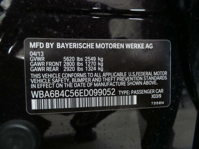 2014 BMW 6 Series XI - 15400181 - 16