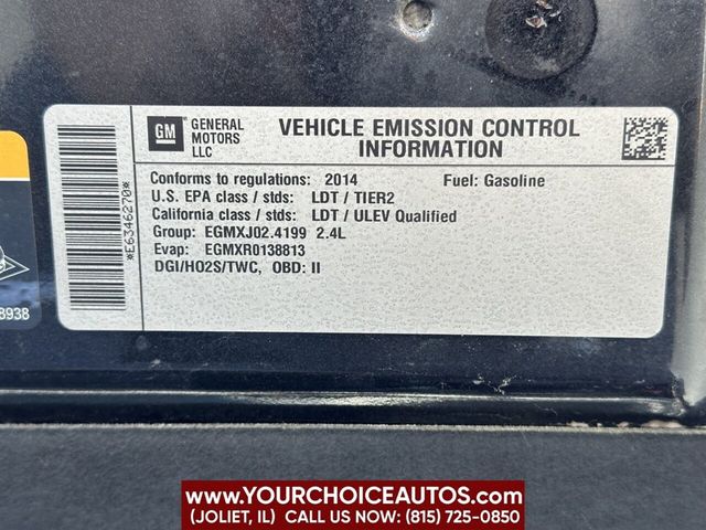 2014 Chevrolet Equinox AWD 4dr LT w/1LT - 22396254 - 15