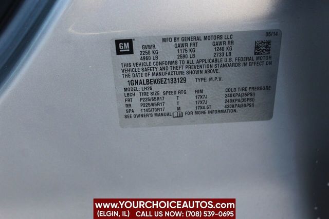 2014 Chevrolet Equinox FWD 4dr LT w/1LT - 22285011 - 23