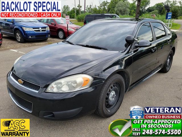 2014 Chevrolet Impala Limited Sedan 4D Police 3.6L V6 - 22932431 - 0