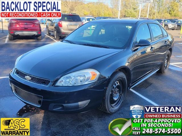 2014 Chevrolet Impala Limited Sedan 4D Police 3.6L V6 - 22935653 - 0