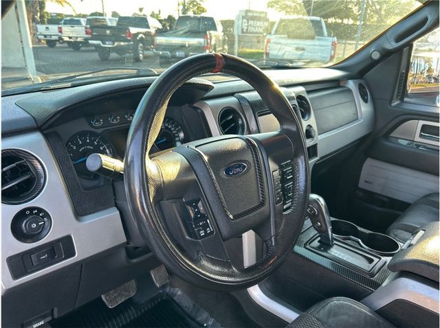 2014 Ford F150 SuperCrew Cab RAPTOR 4X4 6.2L NAV BACK UP CAM CLEAN - 22928675 - 9