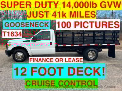 2014 Ford F350HD 12+ ft STAKE BODY JUST 41k MILES!