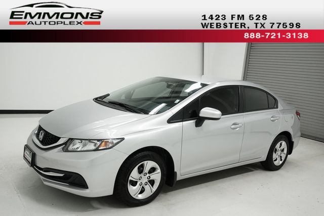 2014 Honda Civic Sedan 4dr CVT LX - 22902374 - 0