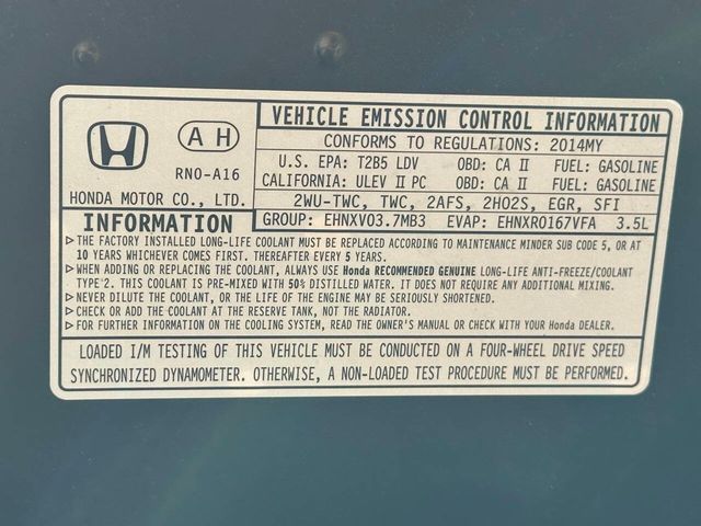 2014 Honda Pilot 4WD 4dr EX-L w/RES - 22895285 - 53