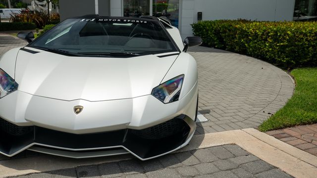 2014 Lamborghini Aventador 2dr Convertible 50th Anniversario - 22875851 - 5