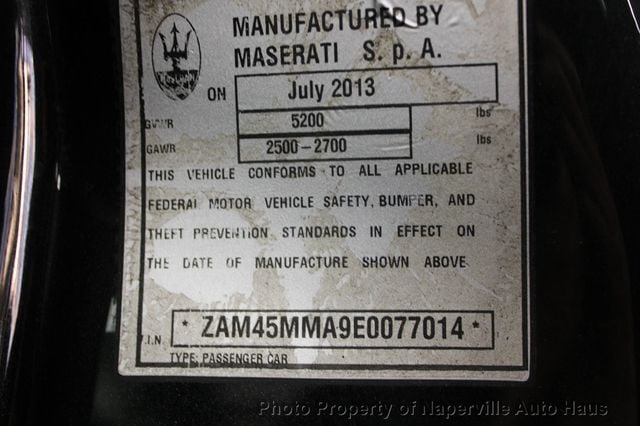 2014 Maserati GranTurismo Convertible 2dr - 22908027 - 39