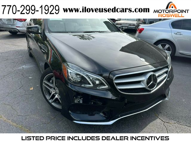 2014 Mercedes-Benz E-Class E550 Sport