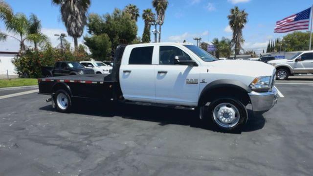 2014 Ram 5500 Crew Cab & Chassis TRADESMAN DUALLY 4X4 DIESEL FLAT BED 1OWNER CLEAN - 22419248 - 1