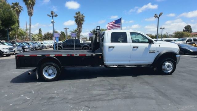 2014 Ram 5500 Crew Cab & Chassis TRADESMAN DUALLY 4X4 DIESEL FLAT BED 1OWNER CLEAN - 22419248 - 8