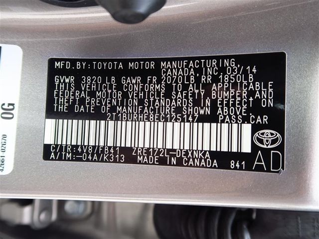 2014 Toyota Corolla 4dr Sdn CVT LE - 16925879 - 31