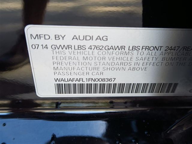 2015 Audi A4 4dr Sedan CVT FrontTrak 2.0T Premium - 17081837 - 31