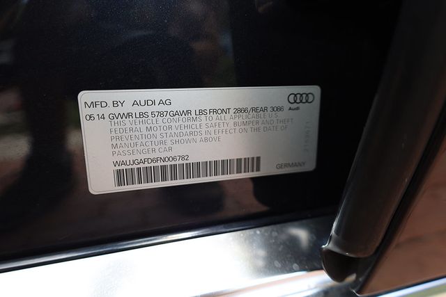 2015 Audi A8 4dr Sedan 3.0T - 21394209 - 74