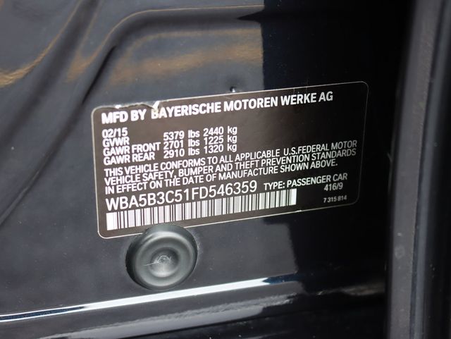 2015 BMW 5 Series 535i xDrive M-Sport - 22928073 - 38