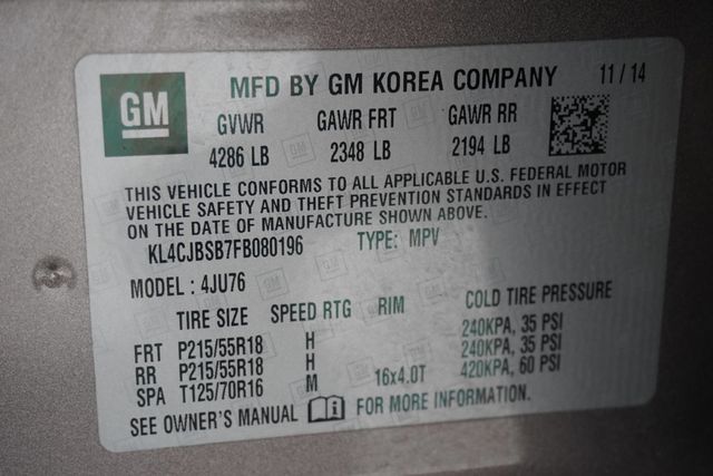 2015 Buick Encore FWD 4dr Convenience - 22938130 - 24