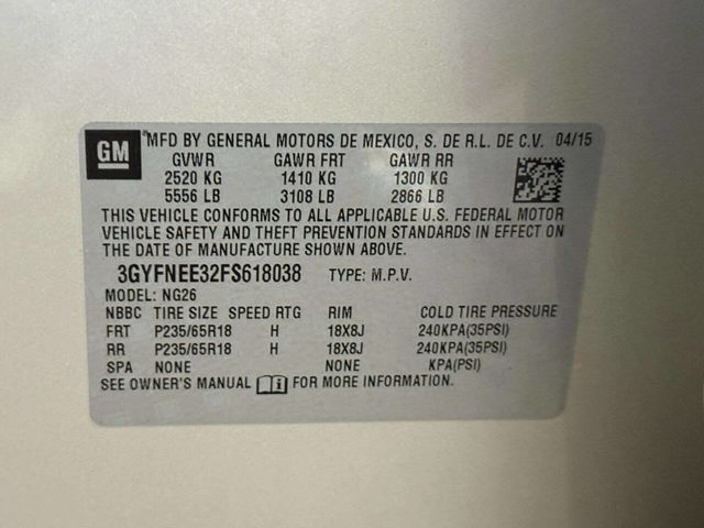 2015 Cadillac SRX AWD 4dr Luxury Collection - 22929899 - 24